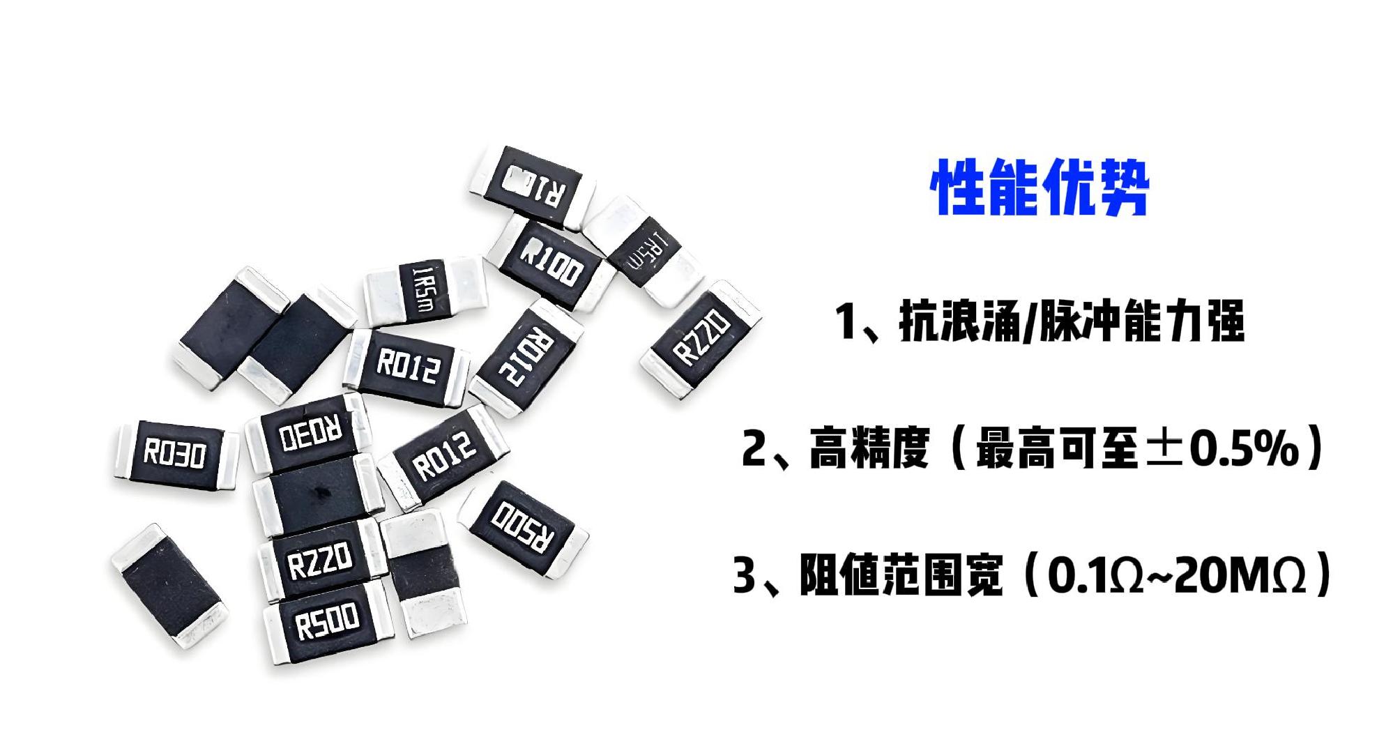 高精密抗浪涌贴片电阻(PWR)