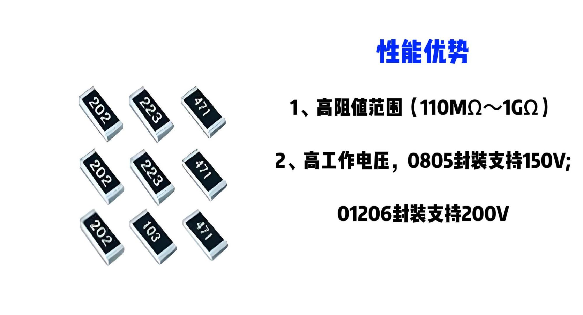 高阻值贴片电阻(HMR)